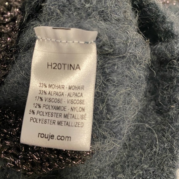 NWT Rouje Tina Mohair blend Cardigan in size 34 - Picture 4 of 4
